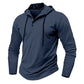 Sports Fitness Hooded Long Sleeve Top Men