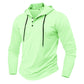 Sports Fitness Hooded Long Sleeve Top Men