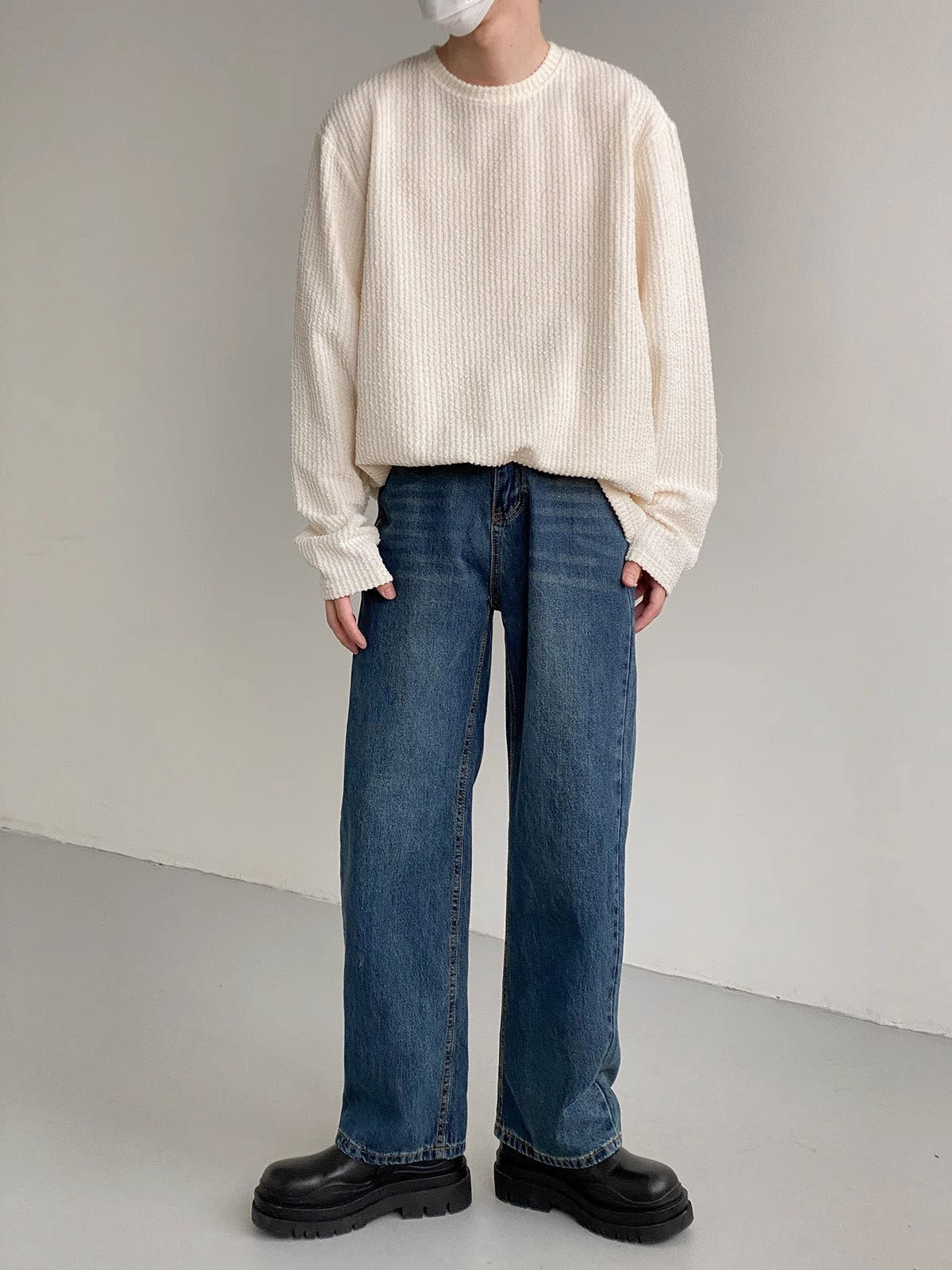 Men's Autumn Loose Casual Bottoming Shirt