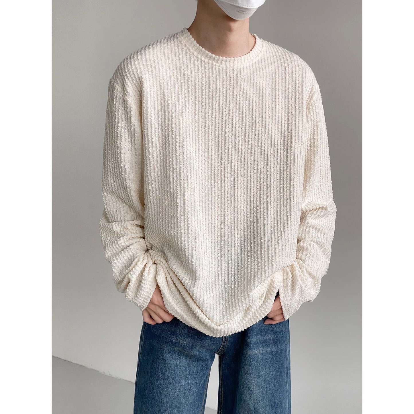 Men's Autumn Loose Casual Bottoming Shirt