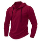 Sports Fitness Hooded Long Sleeve Top Men