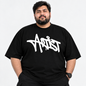 Men’s Premium Cotton Plain T-Shirt in Jet Black - 4XL
