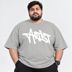 Men’s Premium Cotton Plain T-Shirt in Classic Heather Gray - 3XL